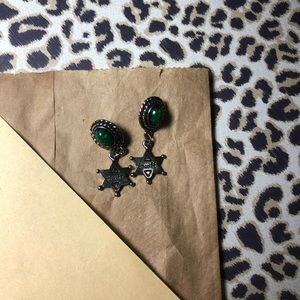 Western Sheriff Earrings